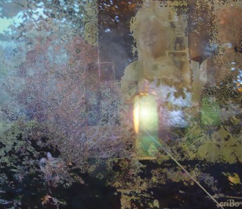 riflesso lampada e viso  - by criBo