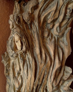 donne-fiori (corteccia d'abete)particolare - by criBo