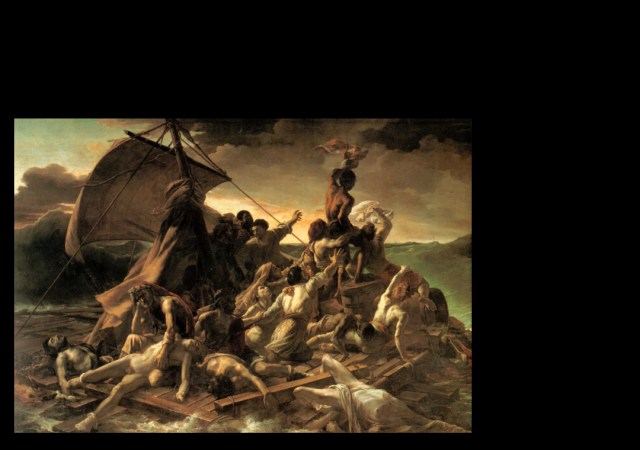 la zattera di Gericault